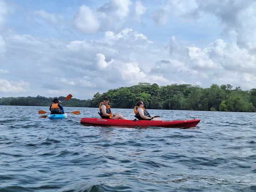 Round Ketam Kayaking at Pulau Ubin - Fitness and effort: a real upper body workout, but scalable