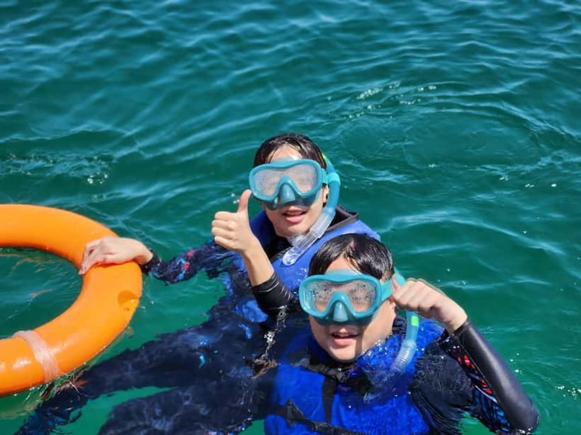 Sabah: Ara Dinawan Island - Snorkeling on the island: what you are likely to see and what could change
