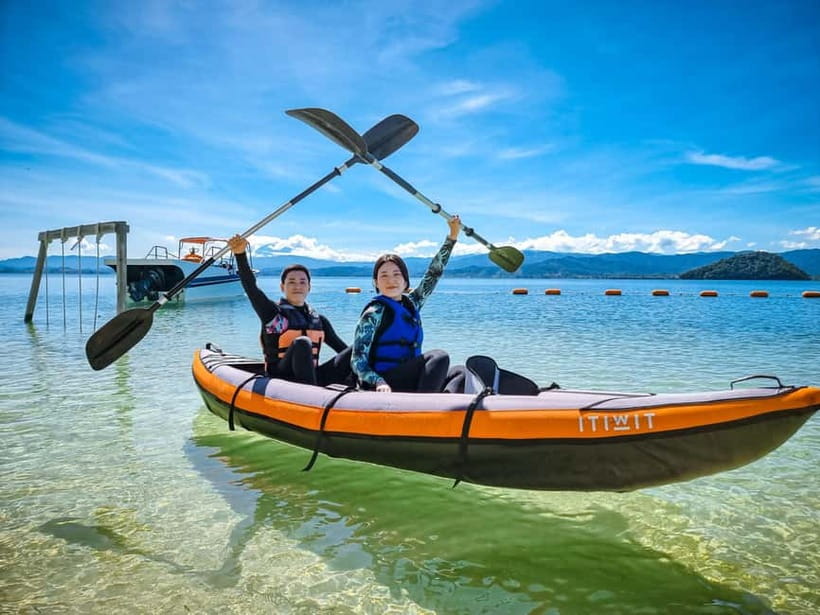 Sabah: Ara Dinawan Island - Getting there from Kota Kinabalu: van, speedboat, and a smooth start
