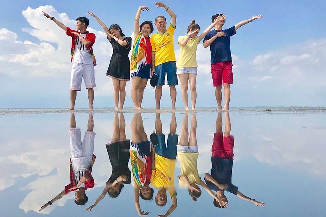 Sky Mirror Experience at Kuala Selangor from Kuala Lumpur - Sasaran Beach and the Sky Mirror moment at low tide