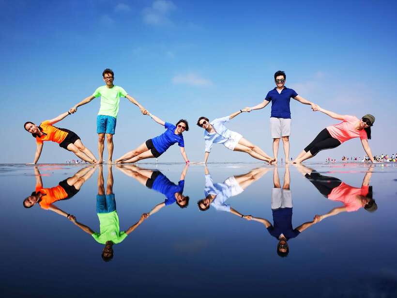 Sky Mirror - Kuala Selangor and Sekinchan Paddy Field Tour - Boat ride and the Sky Mirror photo window: how to get good results