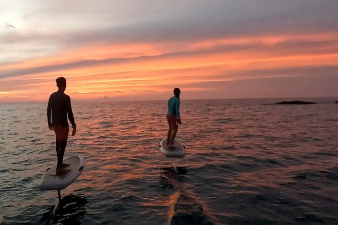Sunset E-Foil Experience in Tanjung Aru Beach - Safety Gear First, Then the Flight Lesson