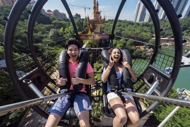 Sunway lagoon Theme Park - Amusement zones for thrill seekers: Scream Park, Extreme Park, and Asia’s Nickelodeon land