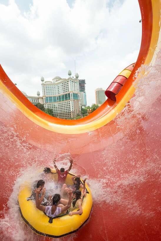 Sunway Lagoon Theme Park with Round-Trip Transfer - Water Park Time: Vuvuzela, FlowRider, and the Man-Made Surf Beach